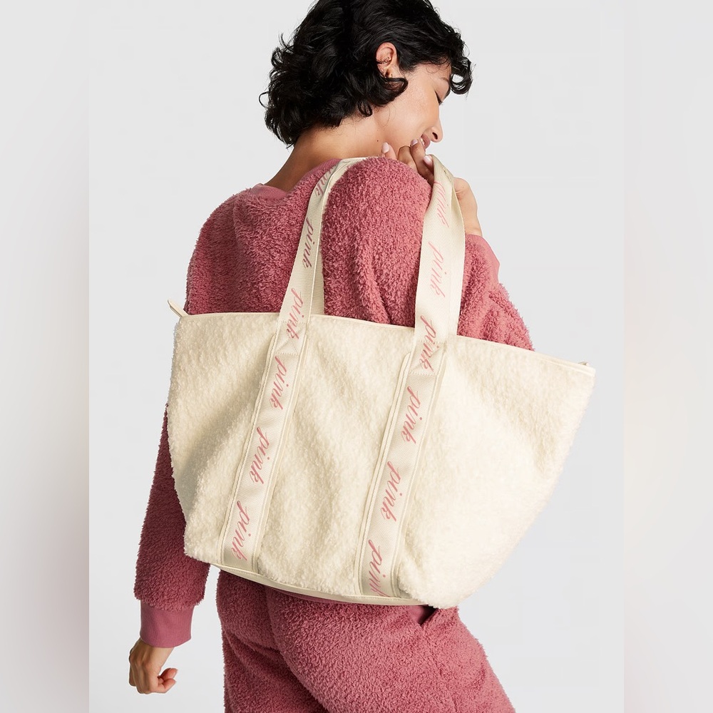 Victoria Secret Cozy Plush Tote